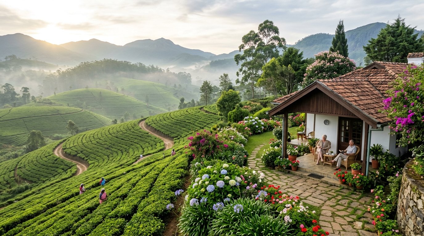 Misty Hill Country Tea Garden Bungalow